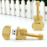 USB-minne för gitarr i trä Bellasverige