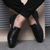 Formella vävda skor för män-Shoes for Men-bellasverige-Hemnix