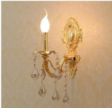 CrystalGlow - LED Kristall Ljuslykta Sovrumsinredning Carvallo