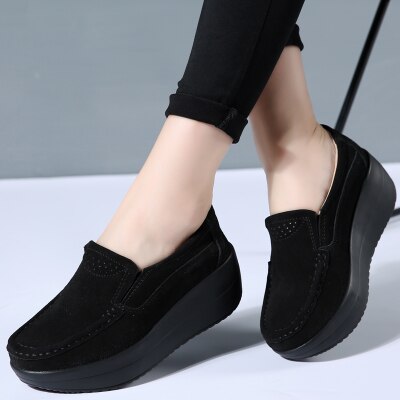 Kvinnors Slip-On Moccasin skor bellasverige