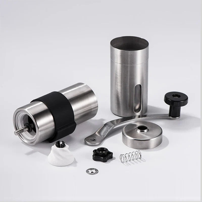 Royallure Manuel Kaffe Kvarn – Bärbar Kvarn för Färskt, Precision Brygg Carvallo