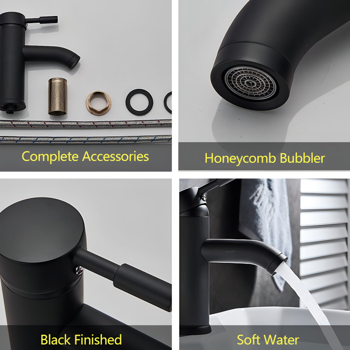 Carvallo – Lyxig Engrepps Blandare med Stilren Modern Design Carvallo