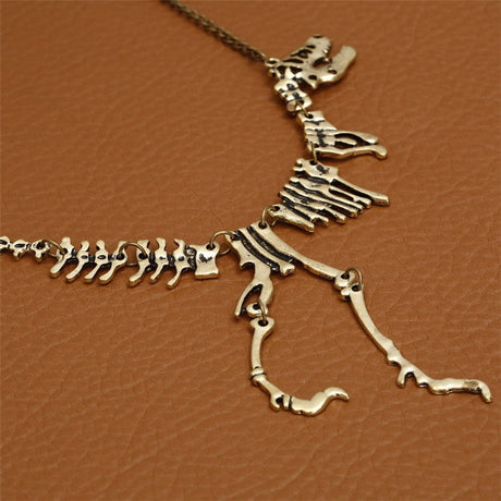 Tyrannosaurus Rex skelett halsband-Jewelry-Hemnix-Brons-Hemnix