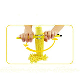 Royallure Rostfritt Stål Majskolvsskalare – Slät, Rörfri Kärnavlägsnande, Kompakt & Ergonomisk Carvallo