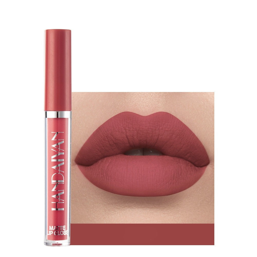 Matte vattenfast läppstift-Beauty-Hemnix-02 - tegelröd-Hemnix