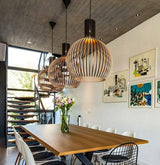 Carvallo – Handgjord Taklampa i Trä för Skandinavisk Inredning Carvallo