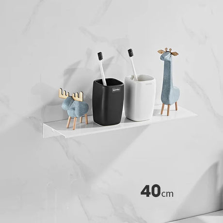 Carvallo – Borstad Aluminium Förvaringshylla med Modern & Minimalistisk Design Carvallo