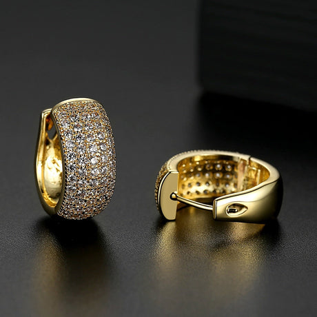 Huggie Hoop örhängen-Accessories-Hemnix-Guld 2-Hemnix