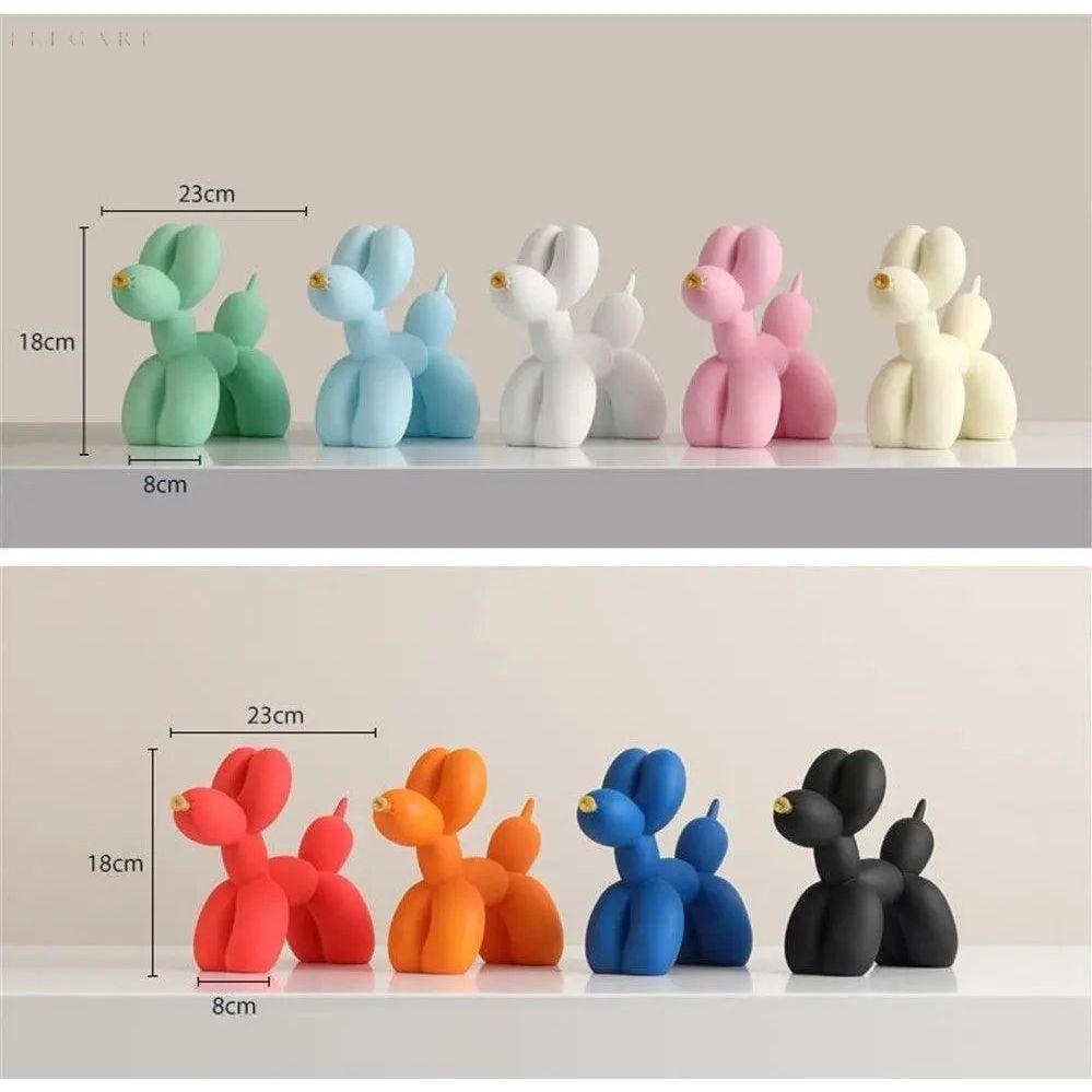 Haku - Ballonghundfigur med gyllene nos Carvallo