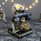 Halloween Skalle Telefon Dekoration Carvallo