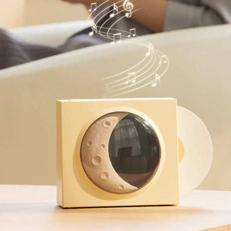 MoonGlow – LED Månljus med Musik & Bluetooth Högtalare | Stämningsfull Belysning Carvallo