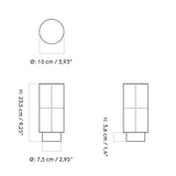 Silkes bordslampa – Japansk design för stilbjudande och dekorerande belysning Carvallo