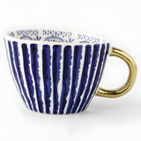 Keramikkopp med geometrisk design – Stilfull og moderne | Ideell for kaffe eller te Carvallo