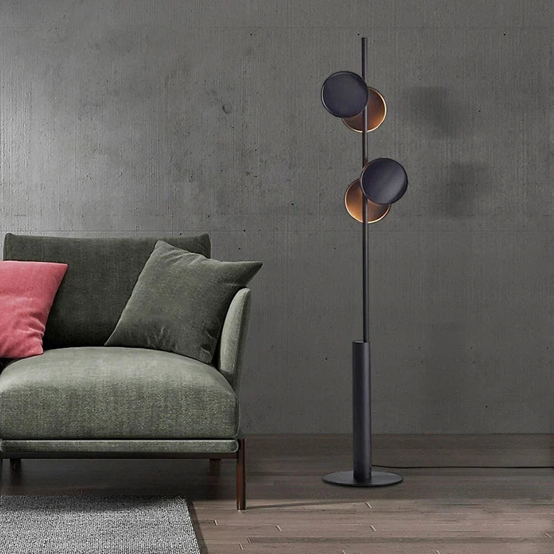 Typografi Golvlampa – Nordisk Minimalistisk Designlampa Hemnix