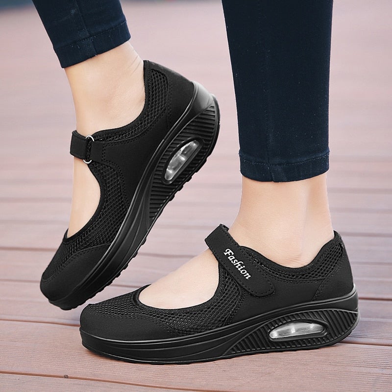 Andningsbara Mode Sneakers-Shoes for Women-Hemnix-Hemnix