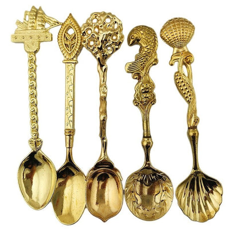 Vintage sked set-Home-Hemnix-Guld-Hemnix