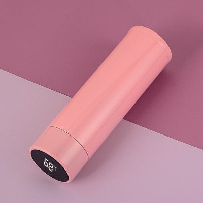 Carvallo Thermosflaska med temperaturvisning | 500 ml | LCD-pekskärm | Rostfritt stål 304 | 12 h varm/kallhållning Carvallo