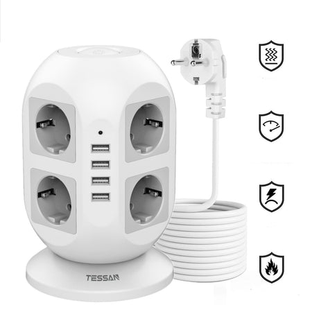 Flera Strömförsörjningsnät Tower Bellasverige