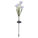 Lily Solar Garden Stake Lights-Lights-Hemnix-Vit-Hemnix