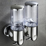 PureFlow - Vägghängd tvåfacks tvålpump för ett snyggt badrum Carvallo