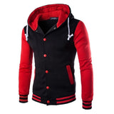 Klassiska baseball-huvtröjor-Clothes for Men-Hemnix-Röd-S-Hemnix