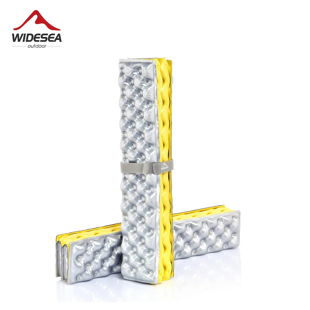 Carvallo Outdoor Sitt- och liggkuddar Set | Uppblåsbar matta med bärväska | För camping, strand och vandring | 4 årstider lämplig Carvallo