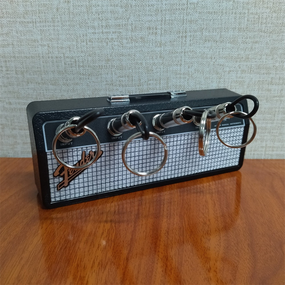 Carvallo – Funktionell Gitarrförstärkare Nyckelhållare med Musikaliskt Känsla Carvallo