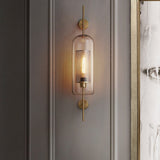 Rayvia Adriel - Modern honungskaka mässing & glas vägglampa Carvallo