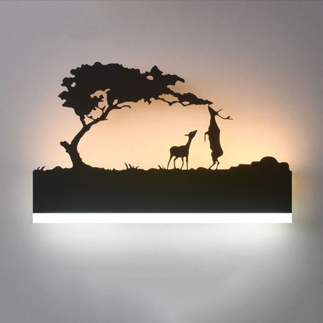 Vägglampa med mångsidig design Carvallo