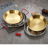 Royallure Rostfritt Stålkokkärl och Stekpanna med Dubbel Handtag Kökstallrik Carvallo