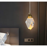 CrystalLux Light - Lyxig kristall-LED-hänglampa Carvallo