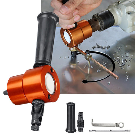 Dubbelhuvud metallklippare-Tools-Hemnix-Orange-Hemnix