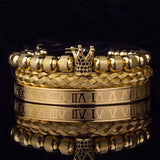 Lyx Krona Armband Set-Jewelry for women-Hemnix-Guld-Hemnix