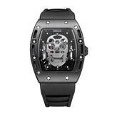 Pirate Skull herrklocka-Watches for men-Hemnix-Silver-Hemnix
