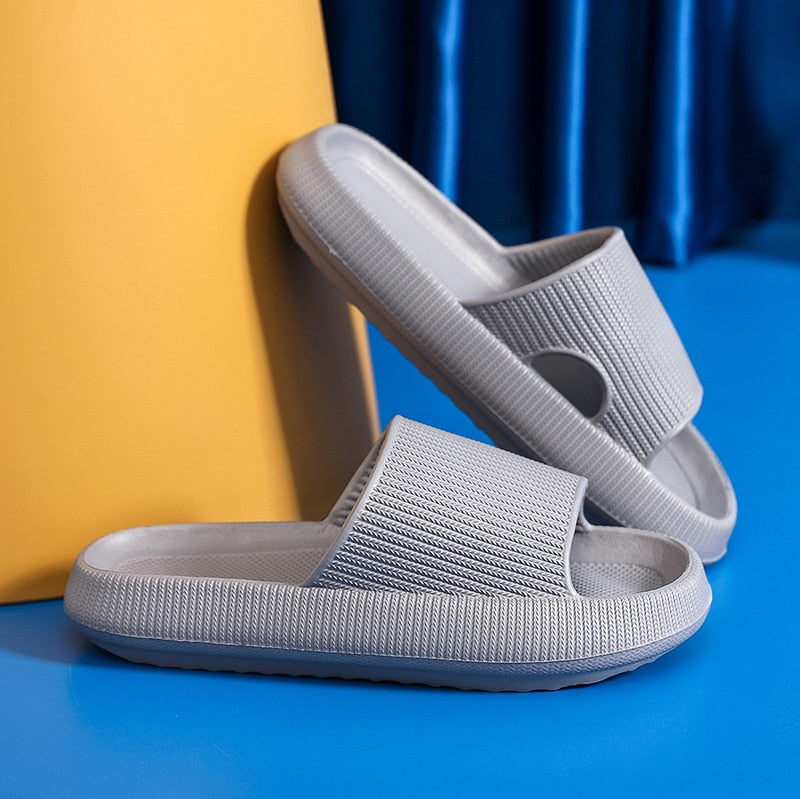 Kudde glidare-Shoes for Women-Hemnix-Grå-34-35 (230mm)-Hemnix
