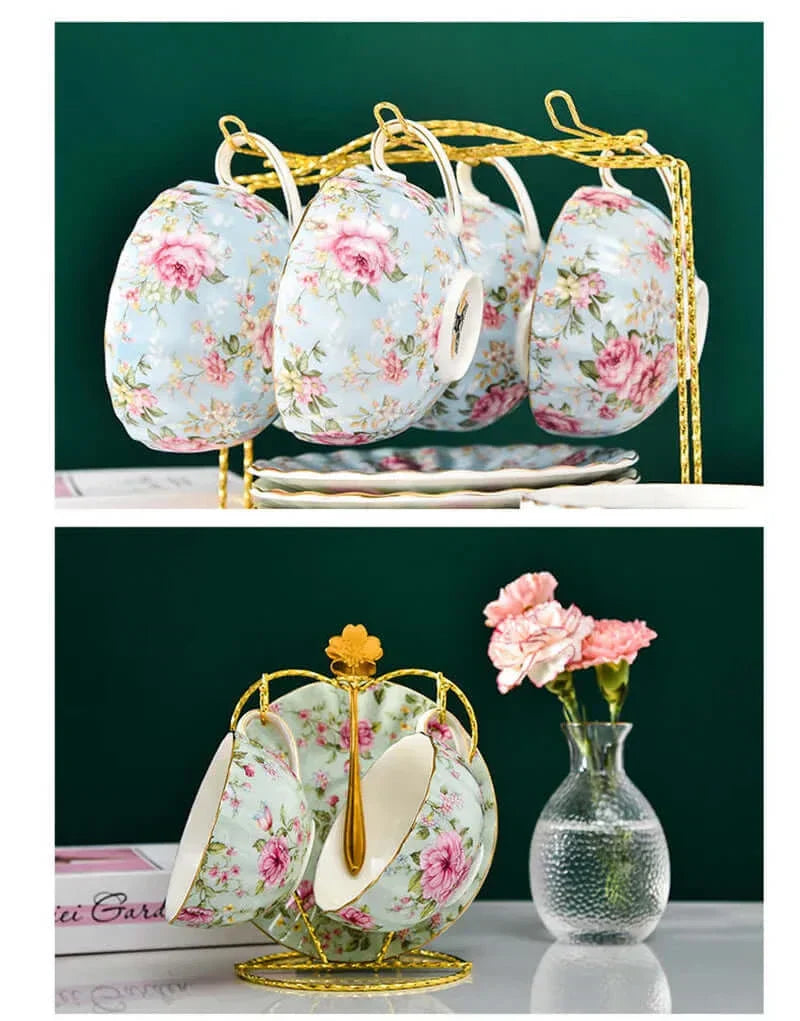 Luxury Bone China Coffee Cup – Utsökt porslinshantverk MILA Sverige