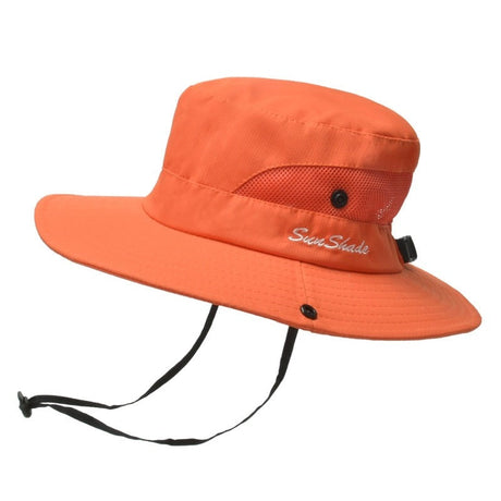 Solhatt för barn med UV-skydd-Accessories-Hemnix-Orange-S 52-54-Hemnix