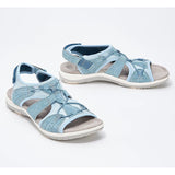 Kvinnor bekväma sandaler-Shoes for Women-Hemnix-Ljusblå-35-Hemnix