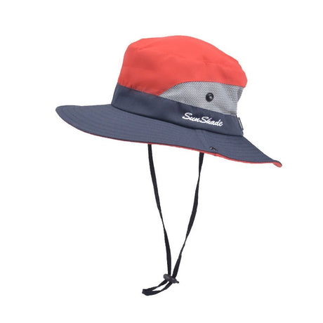 Solhatt för barn med UV-skydd-Accessories-Hemnix-Röd-S 52-54-Hemnix