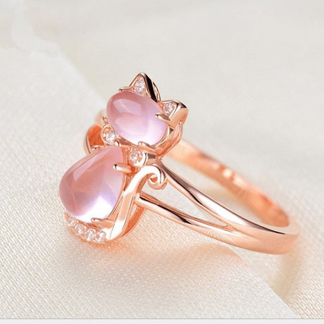 Opal katt ring Bellasverige