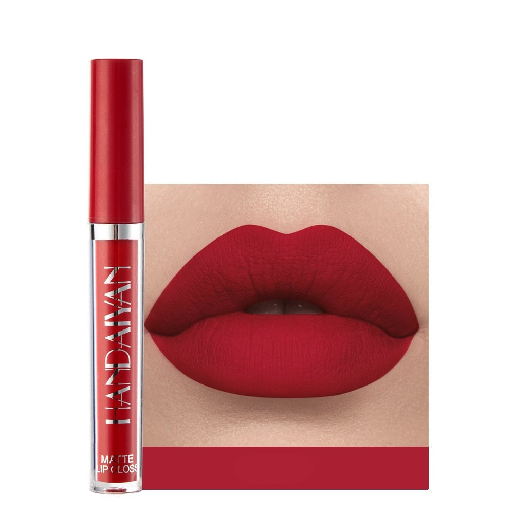 Matte vattenfast läppstift-Beauty-Hemnix-05 - Röd-Hemnix