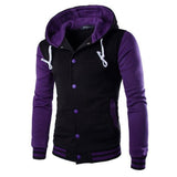 Klassiska baseball-huvtröjor-Clothes for Men-Hemnix-Lila-S-Hemnix