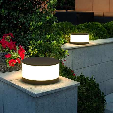 Carvallo-vägglampa LumaSteel | Med skymningssensor | Rostfritt stål & Aluminium | IP65 Väderbeständig | LED Varmvit Carvallo