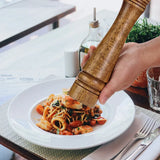 Royallure Rostfritt Ståls Salt- och Pepparkvarn med Justerbar Kvarn — Lätt Att Fylla På & Hållbar Carvallo