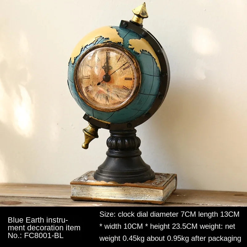 Tidlös Elegance skrivbordsklocka – antikinspirerad accent MILA Sverige