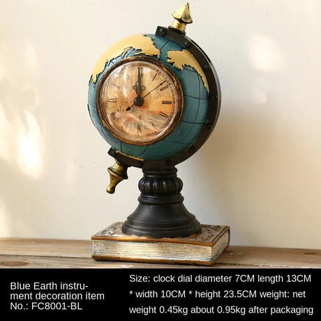 Tidlös Elegance skrivbordsklocka – antikinspirerad accent MILA Sverige