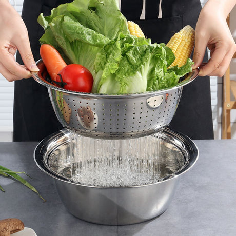 Multifunktionell grönsakshackare i rostfritt stål-Kitchen-Hemnix-Hemnix
