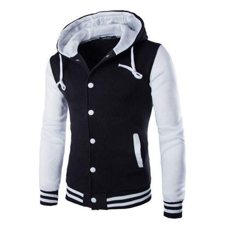 Klassiska baseball-huvtröjor-Clothes for Men-Hemnix-Vit-S-Hemnix