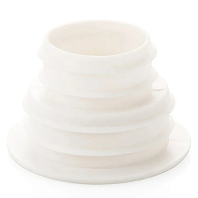 Carvallo Silikon-tätning ring för avloppsrör | Luktskydd & återflödeskydd | För kök, bad, tvättmaskin – 6×3,9×3,8 cm Carvallo