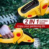 2 I 1 Sladdlös Elektrisk Hagtorntrimmer Carvallo